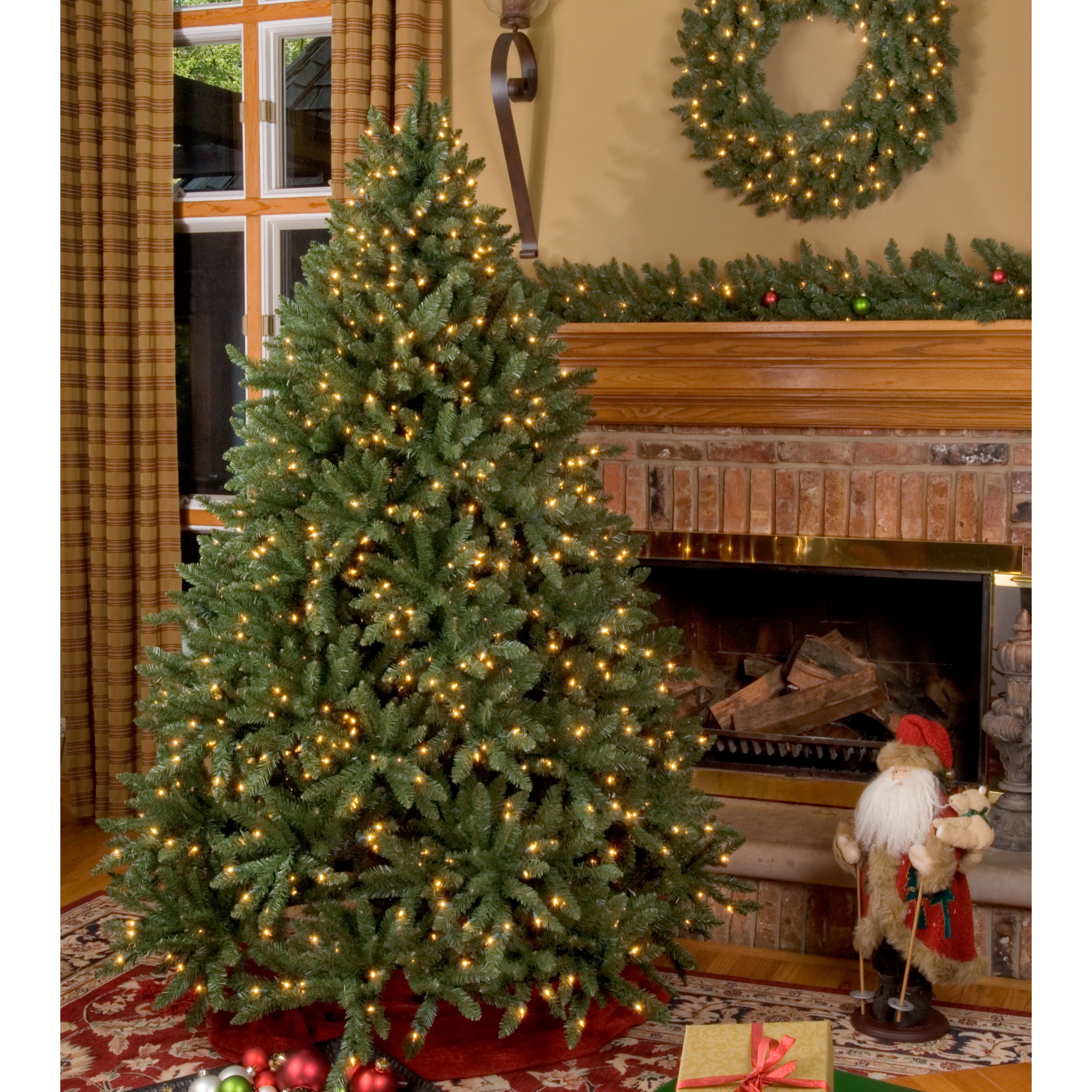 Douglas Fir Prelit Tree Christmas Lights, Etc