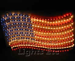 American Flag lights