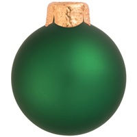 christmas ball matte ornament