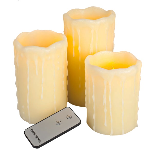 Flameless Christmas Candles