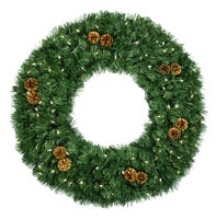 commercial christmas wreath