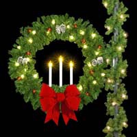 Wreath and spray mounts