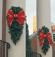 decorative christmas garland