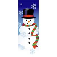 Commercial banners for Christmas or other special occasions.  Outdoor commercial banners