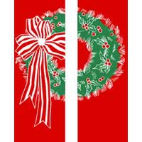 Commercial banners for Christmas or other special occasions.  Outdoor commercial banners
