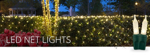 led christmas net lights