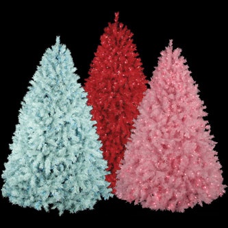 aluminum christmas trees