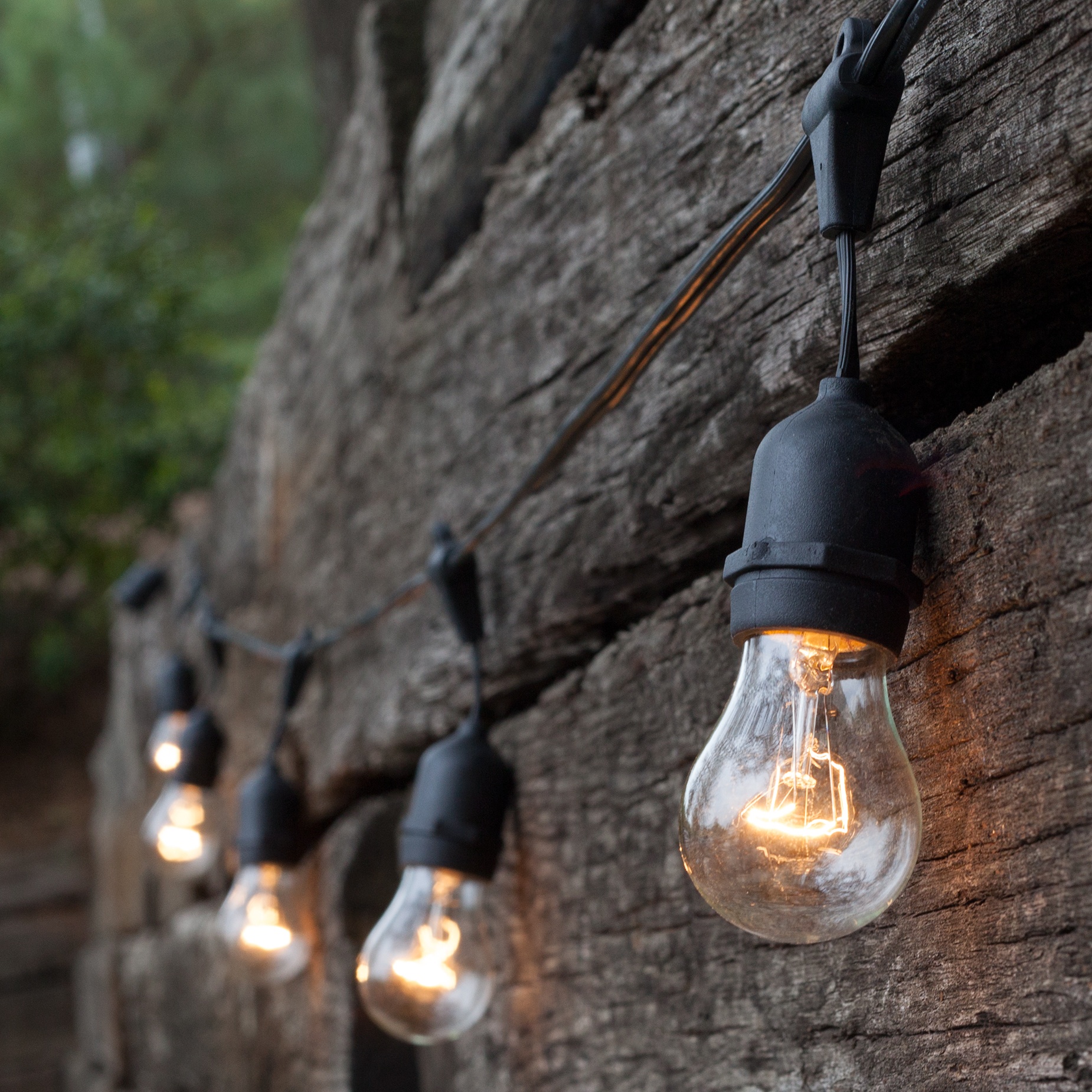 patio lights wire
