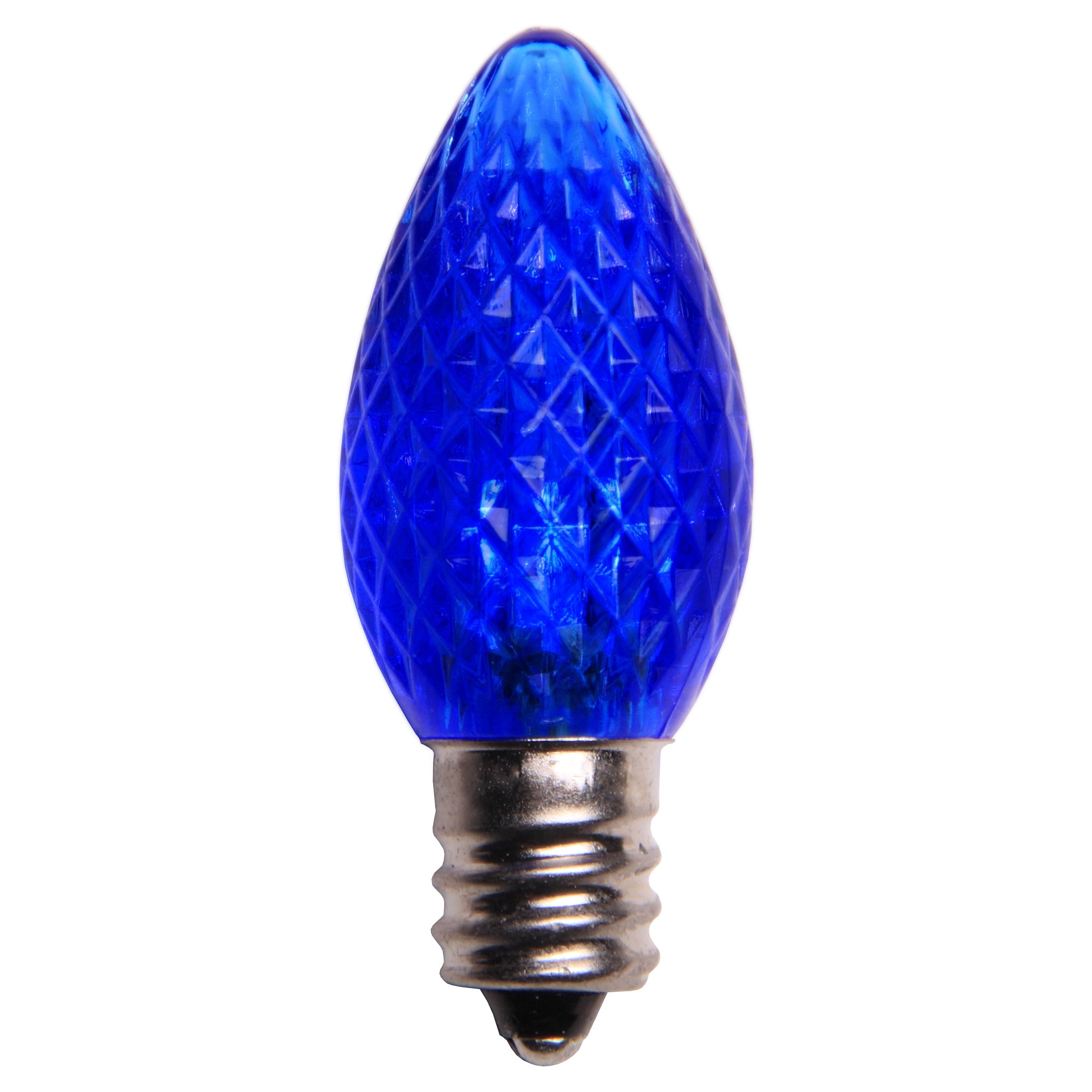 C7 Blue LED Christmas Light Bulbs