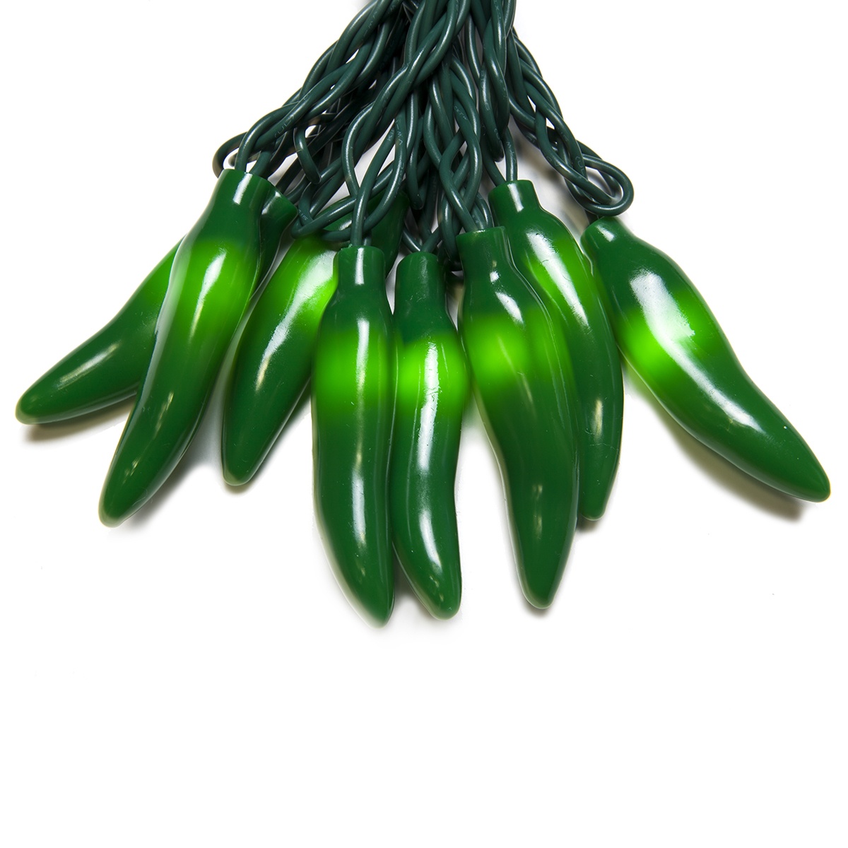 Christmas Lights on Novelty Lights   Chili Pepper Light Set  35 Green Lights