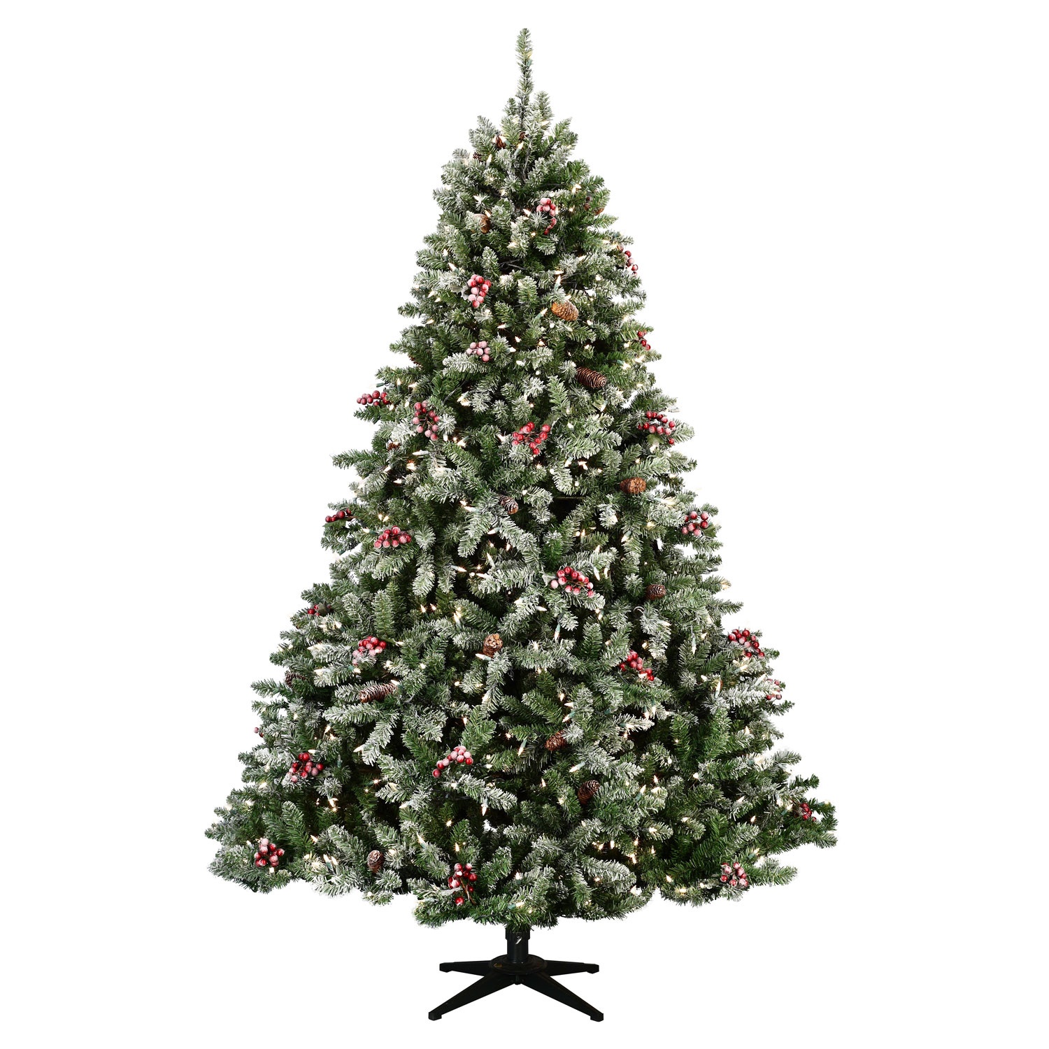 flocked hawthorne prelit tree christmas lights etc christmas tree remote control outlet