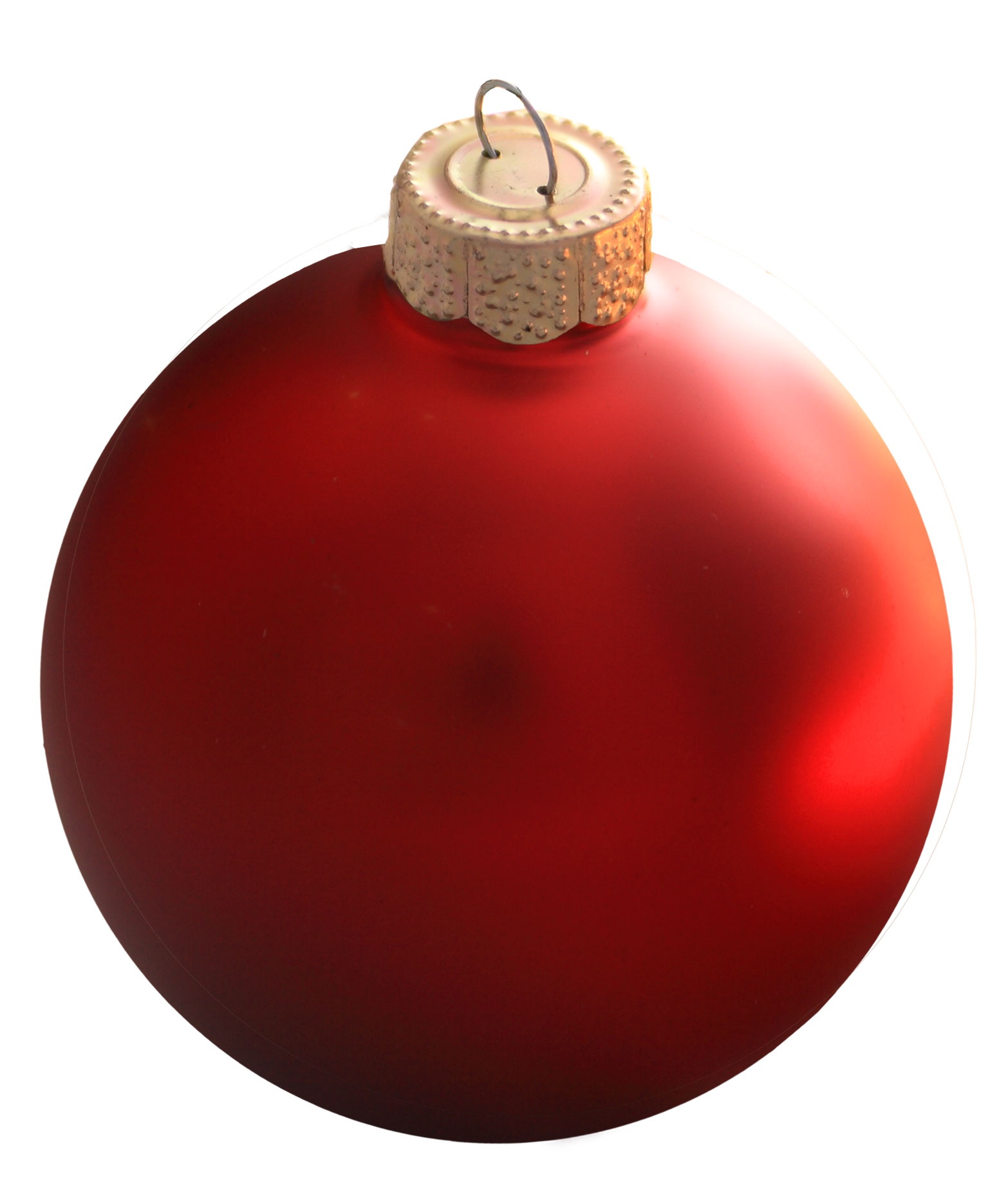 Christmas Decorations - 2.75&amp;quot; Christmas Red Ball Ornament - Matte Finish
