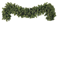 prelit garland
