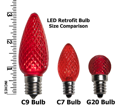 Christmas Light Bulb Size Chart