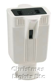 Product ID: 19662
Description: Female Rubber Plug - Polarized - 2 Prong - White