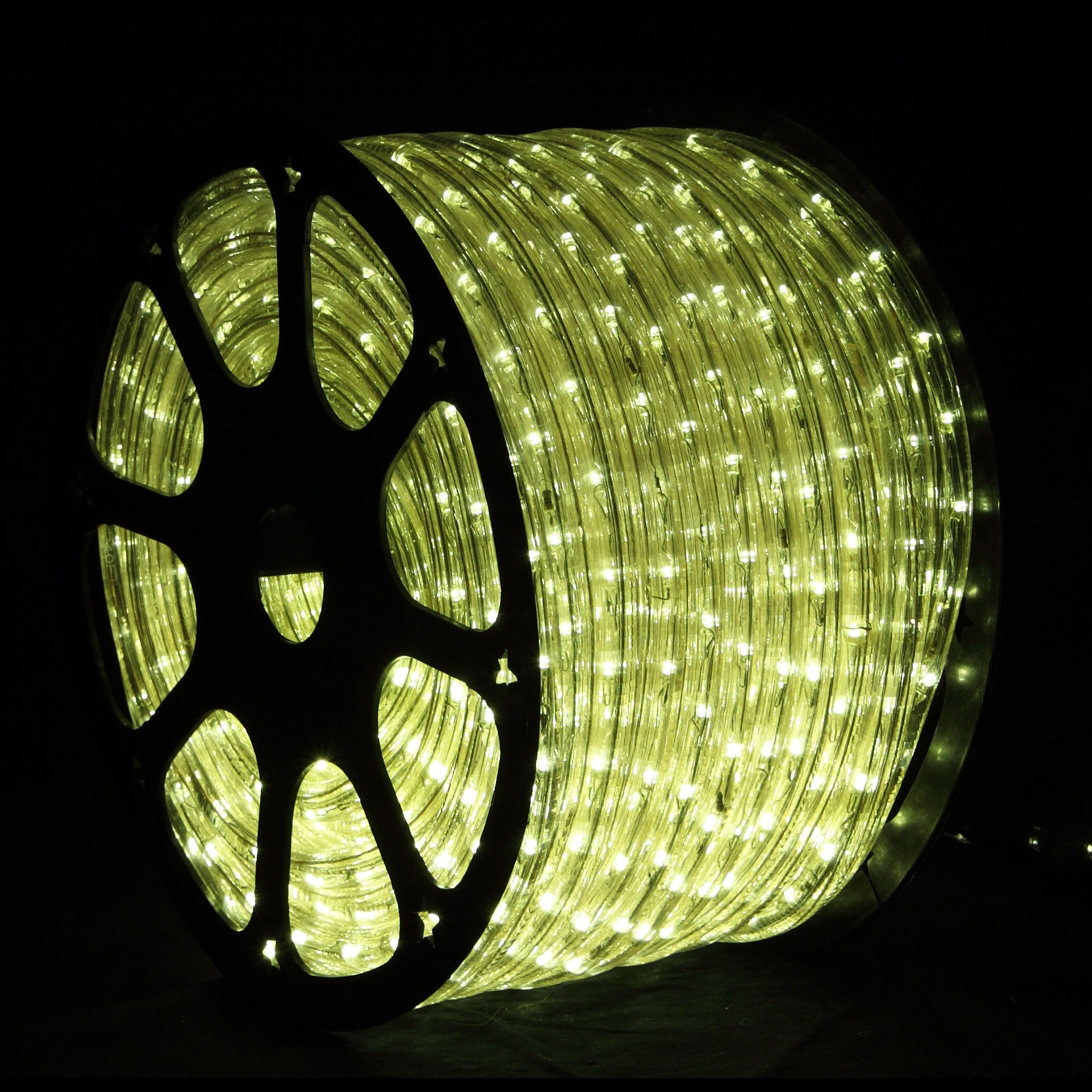 Champagne White LED Rope Light