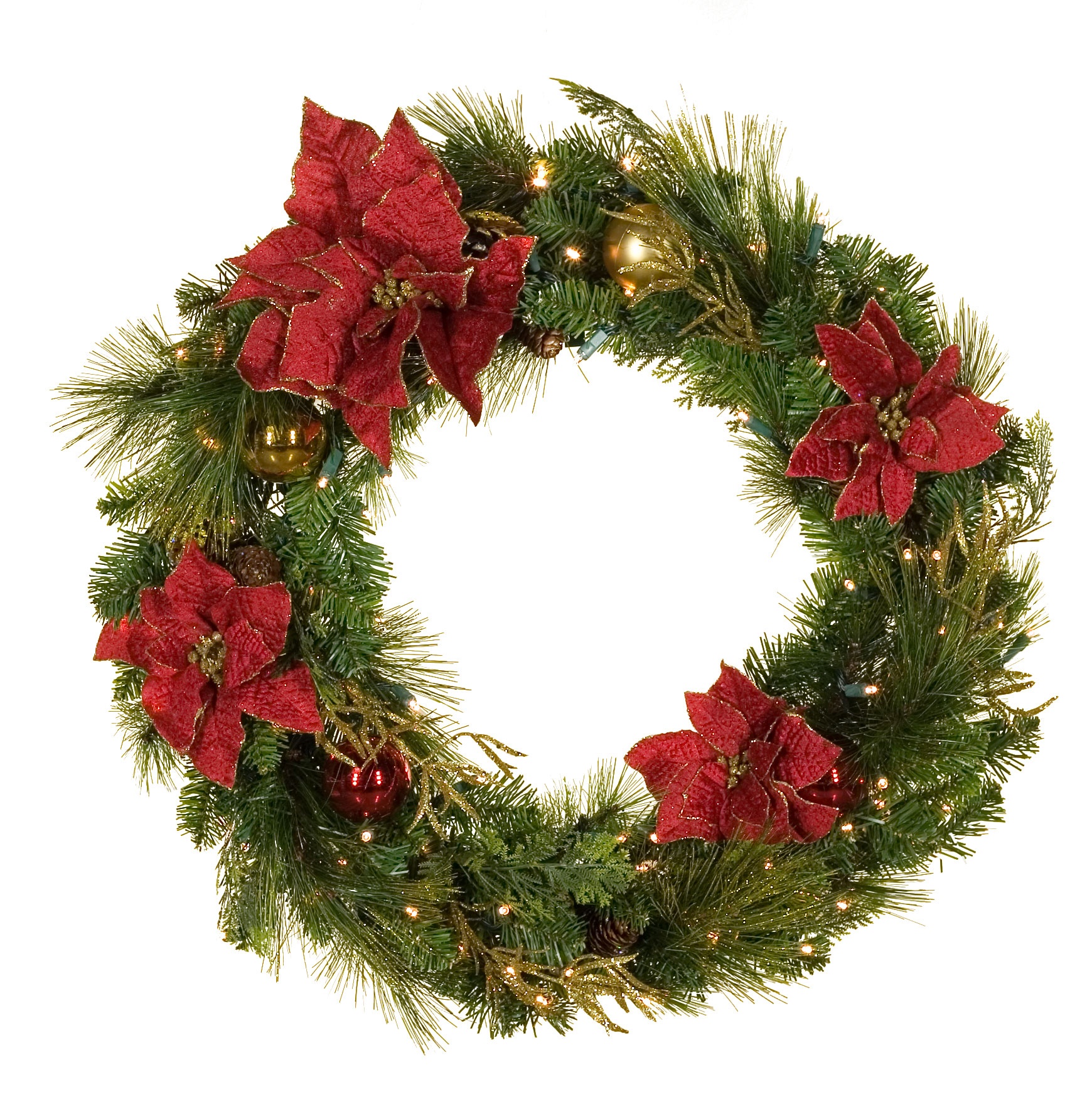 Crimson Harvest Wreath