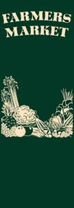 Farmer's Market Light Pole Banner 30" x 60"