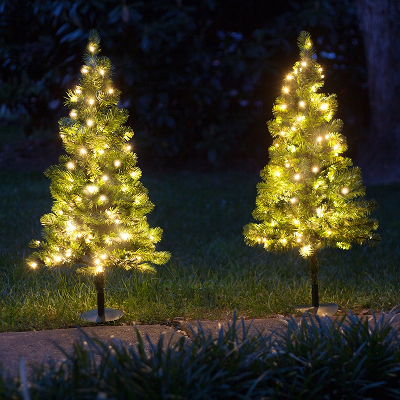 outdoor decorations 2 walkway pre lit winchester fir outdoor decorations 2 walkway pre lit winchester fir