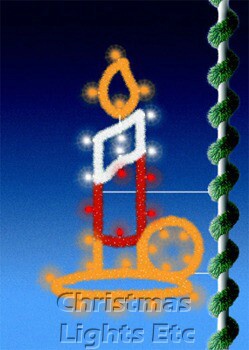 Product ID: 12725
Description: 5' C9 Sparkling Candle Pole Mount
