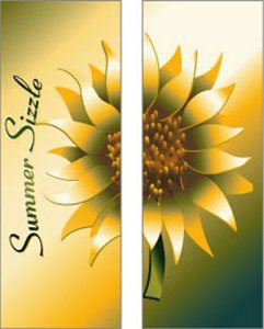 Summer Sizzle Sunflower Banner