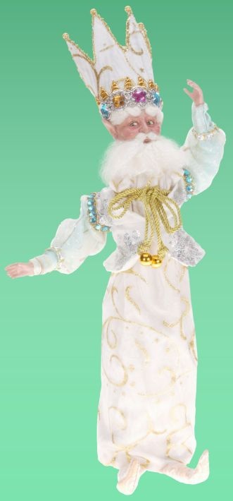 Winter wonderland fairy wine bottle cover