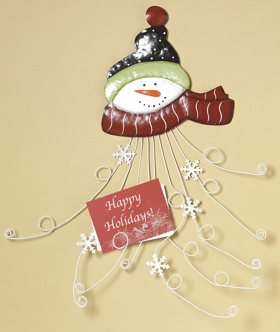 Card Holder Snowman