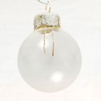 Product ID: 11873 Description: 2 3/4 Clear Ball Ornament