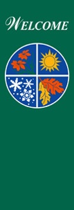Four Seasons Light Pole Banner 30" x 60"