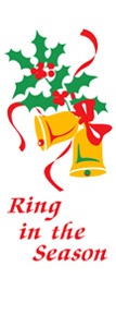 Ring in the Season Light Pole Banner 30" x 84"