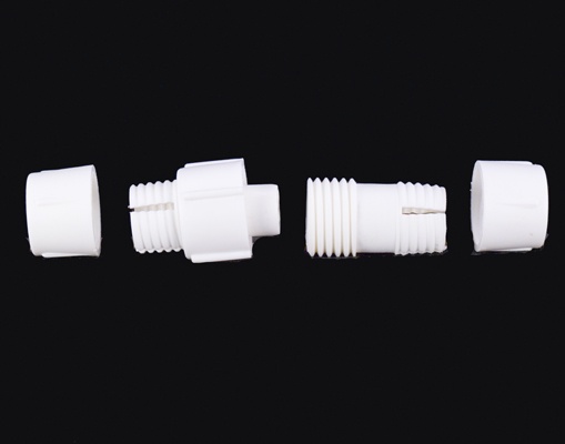White Splice Connector