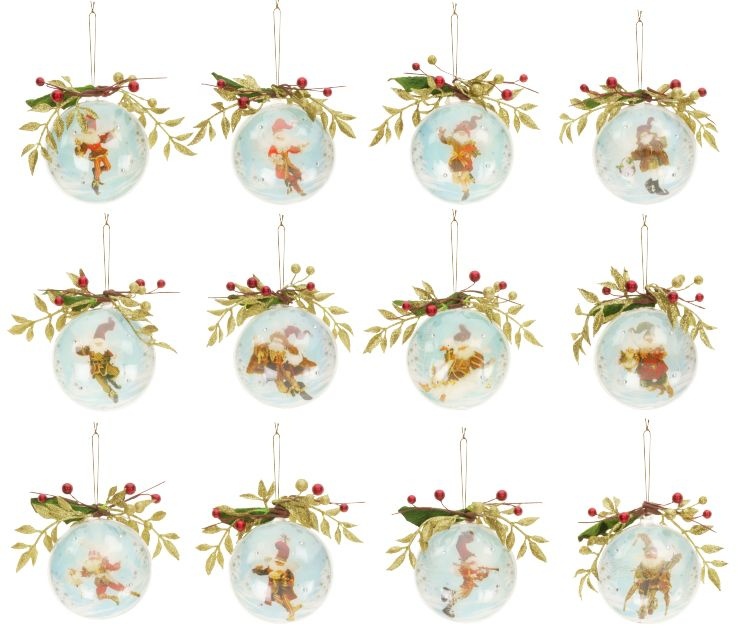 12 Days of Christmas Ornaments