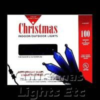 Super Bright Light Set With Chaser Function, Blue Lamps, 140 Lights, White Wire