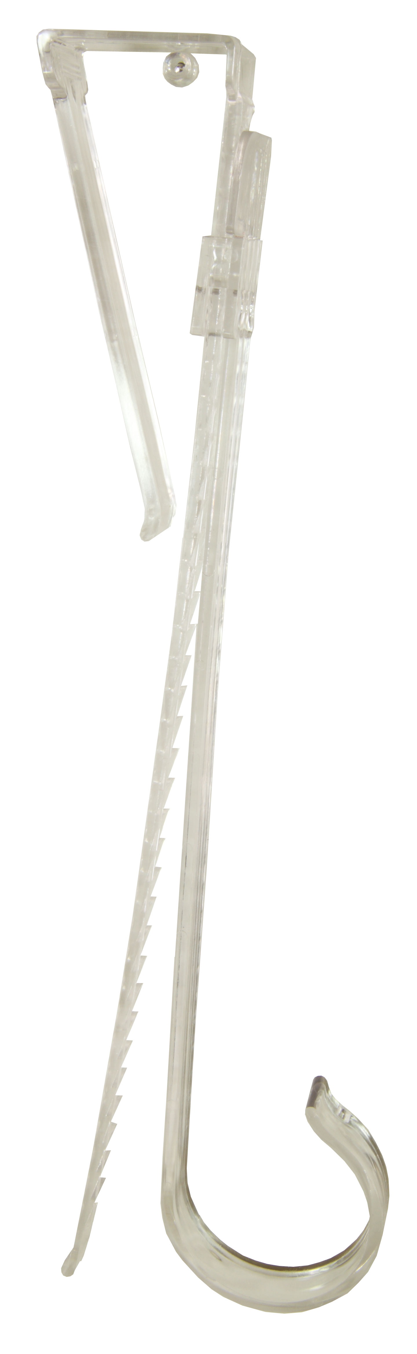 Adjustable Clear Wreath Hanger