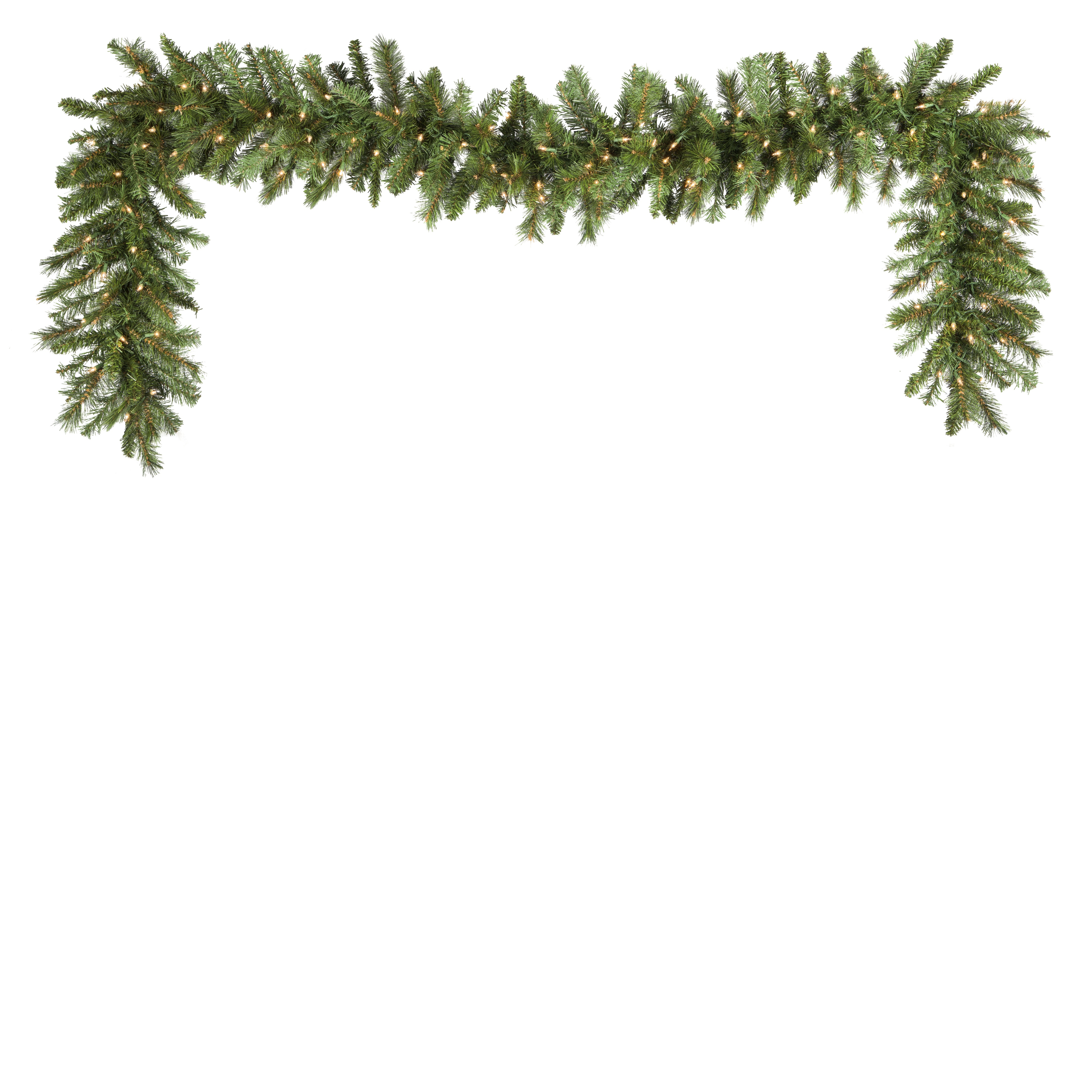 Prelit Brighton Fir Garland