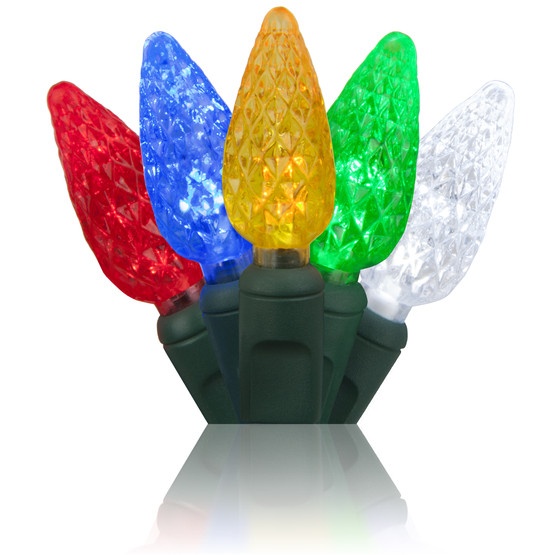 multicolor LED Christmas lights
