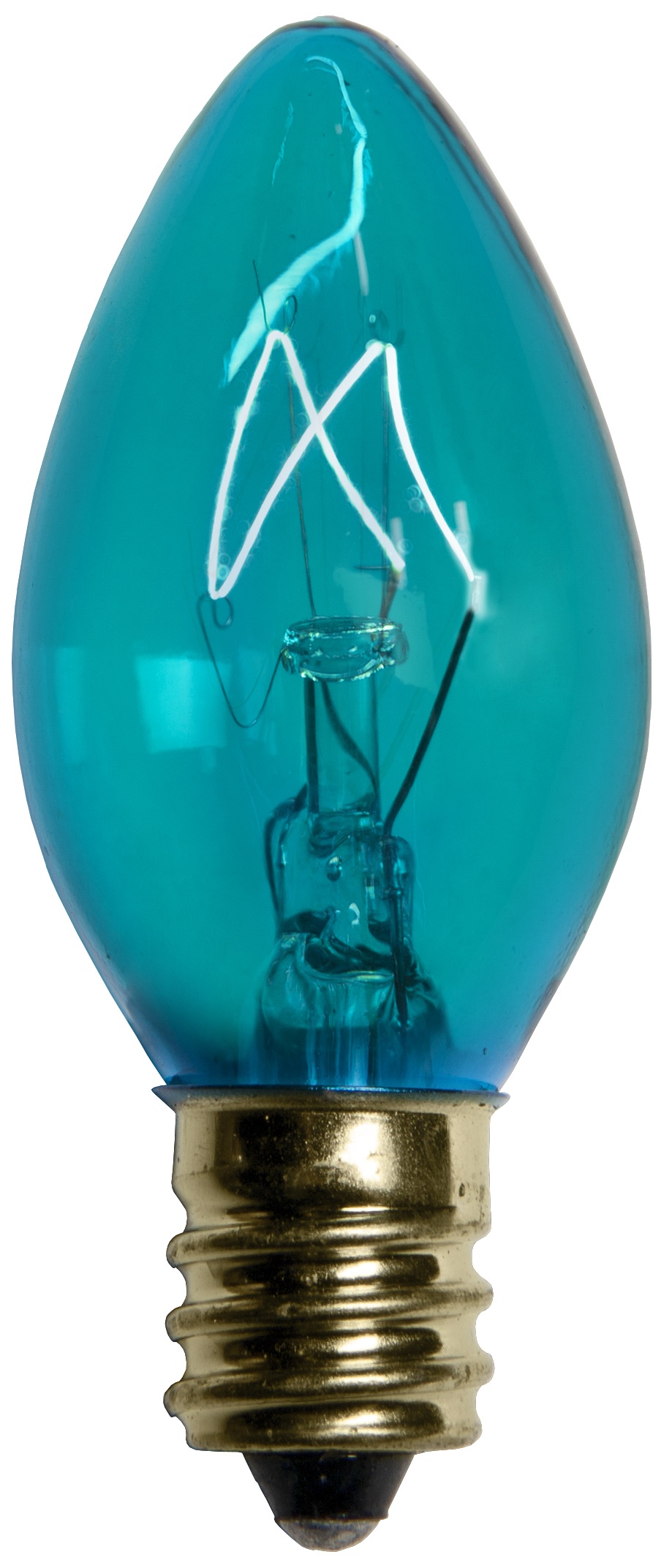 C7 Teal Incandescent Bulb
