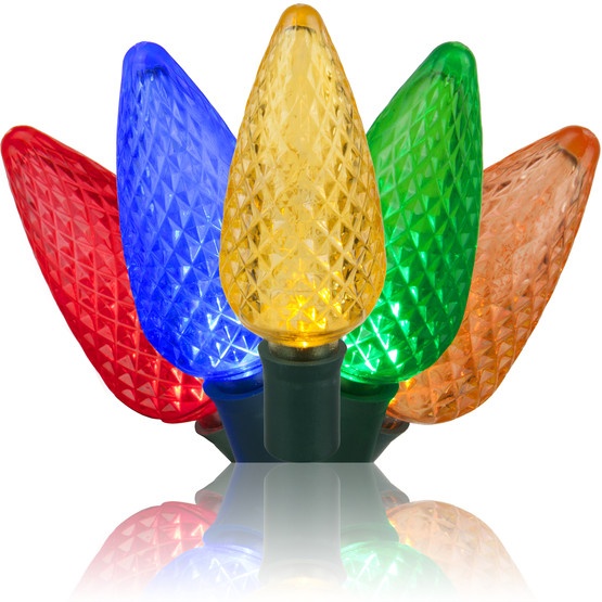C9 Multicolor LED Christmas Lights