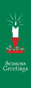 Seasons Greetings Light Pole Banner 30" x 60"