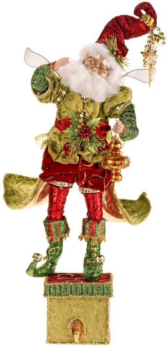 Fairy with ornament stocking holder 