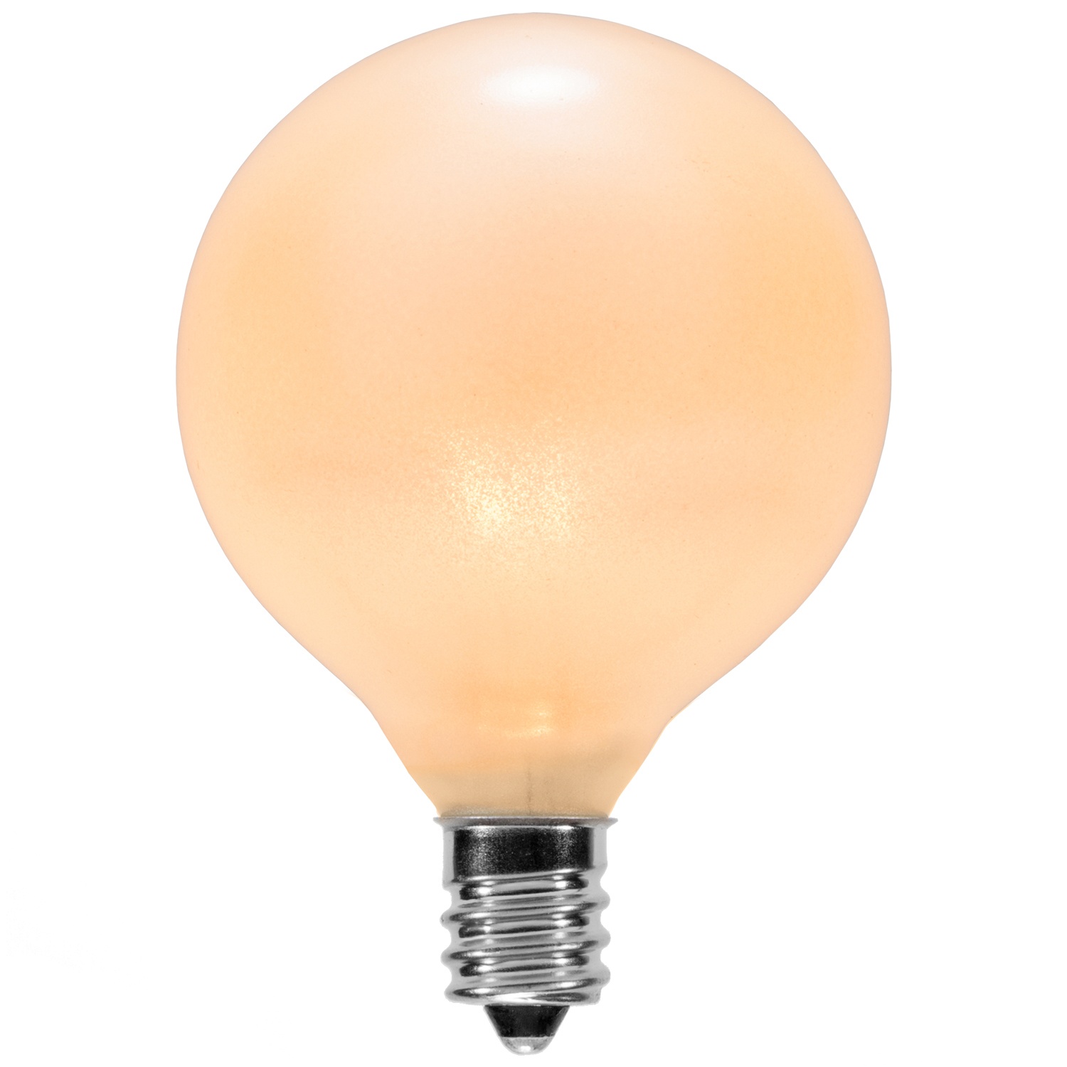 Pearl White Globe Light