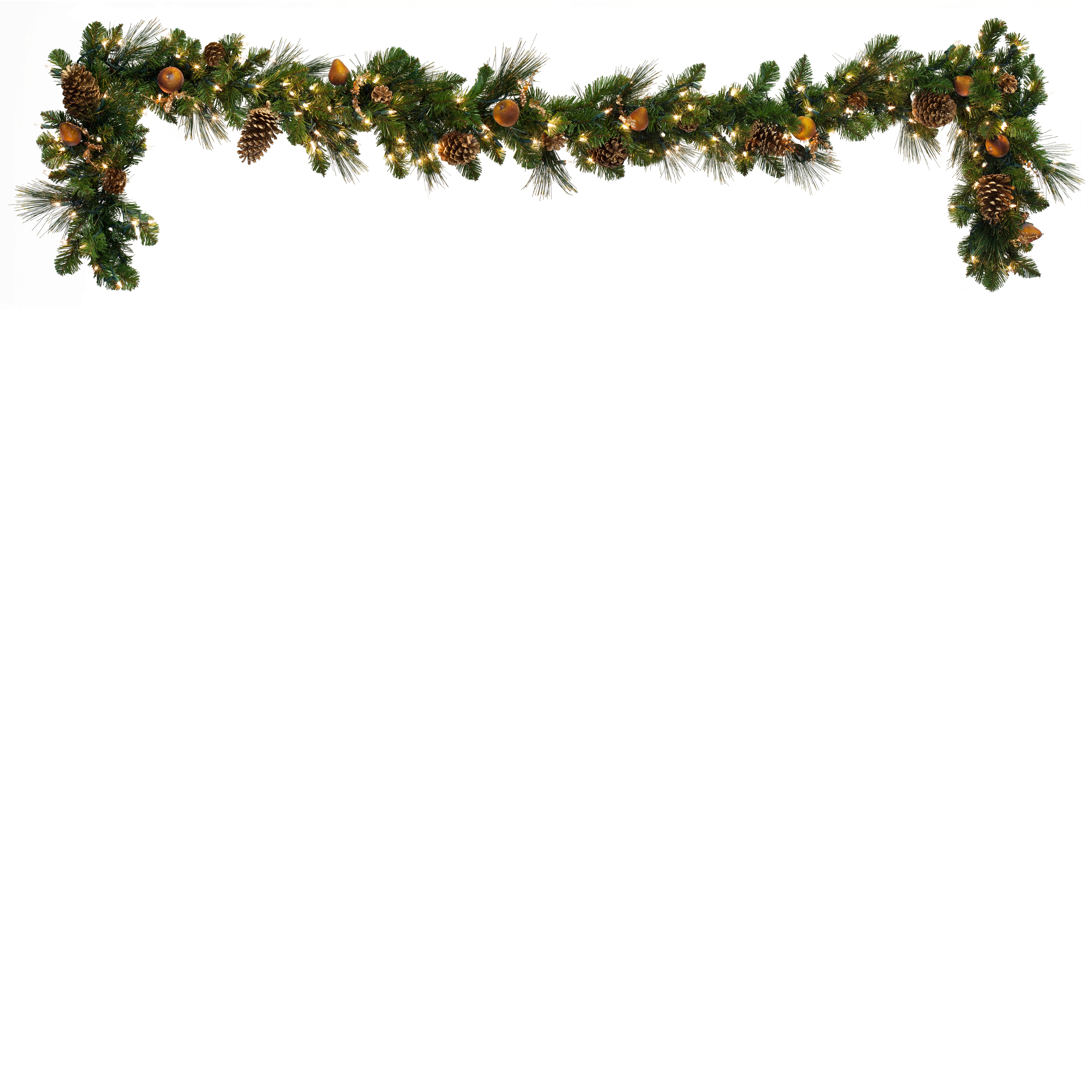 Prelit Decorative Garland