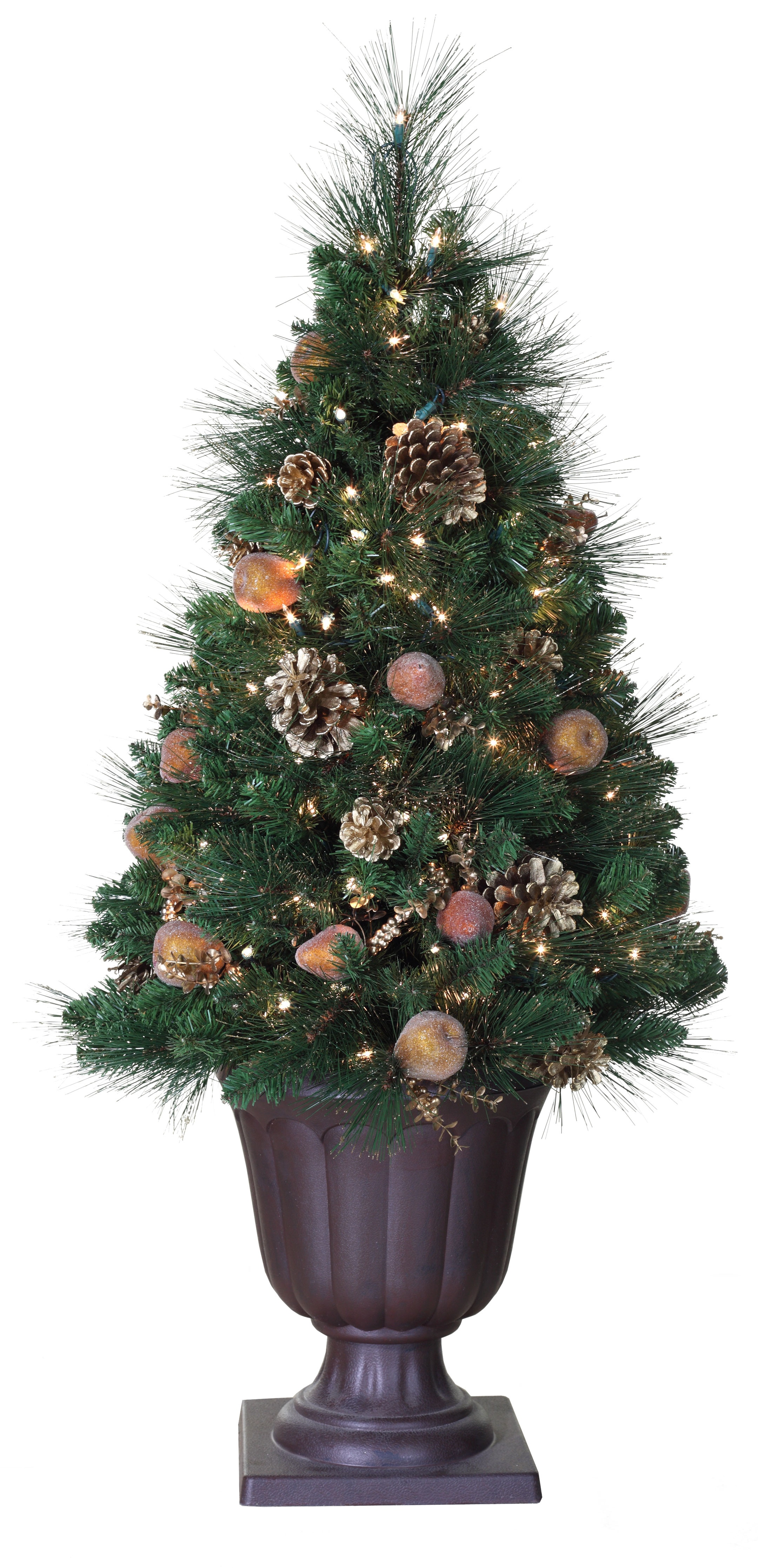 Harvest Gold Predecorated Tree