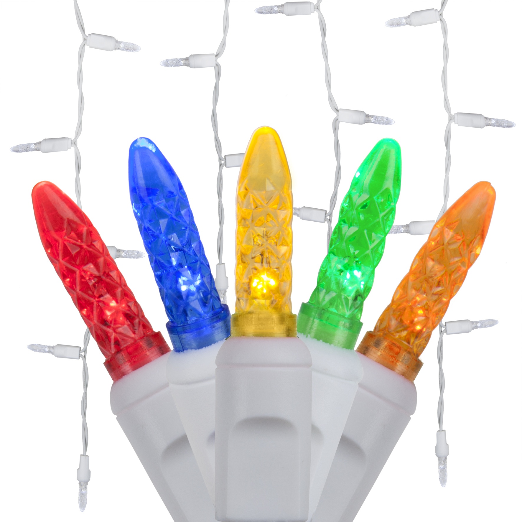 M5 Multicolor LED Icicle Lights