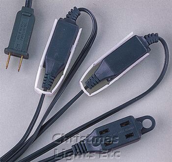 Multiple Outlet Green Extension Cord