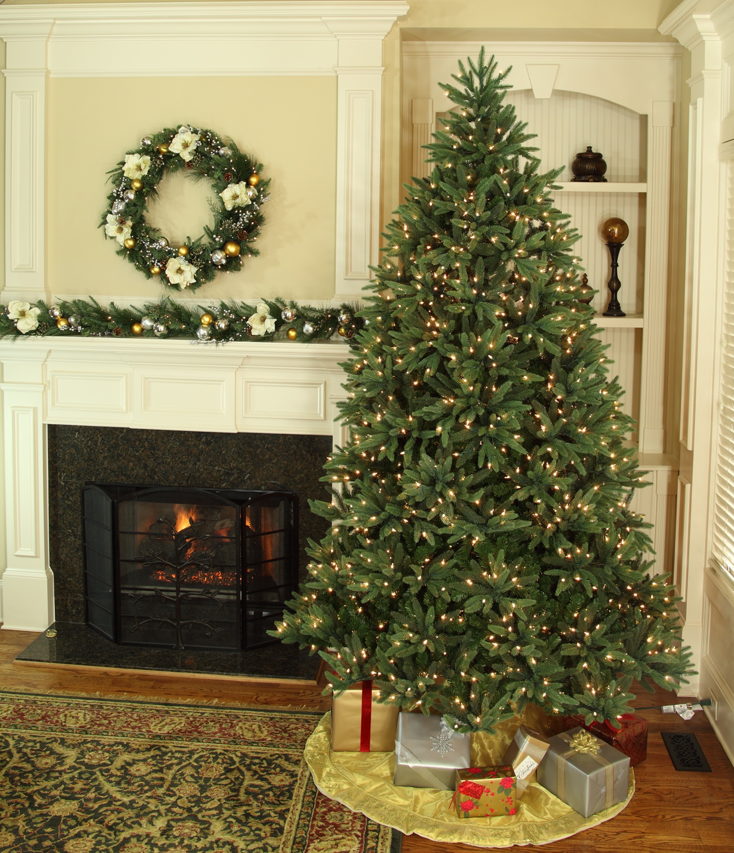 Noble Fir Prelit Christmas Tree