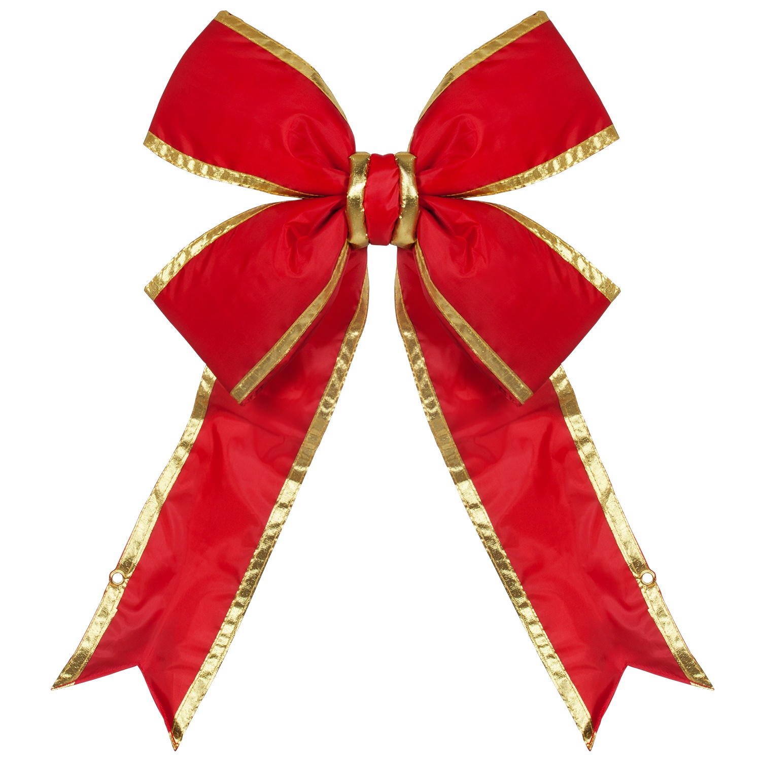 Nylon Red with Gold Trim Bow
