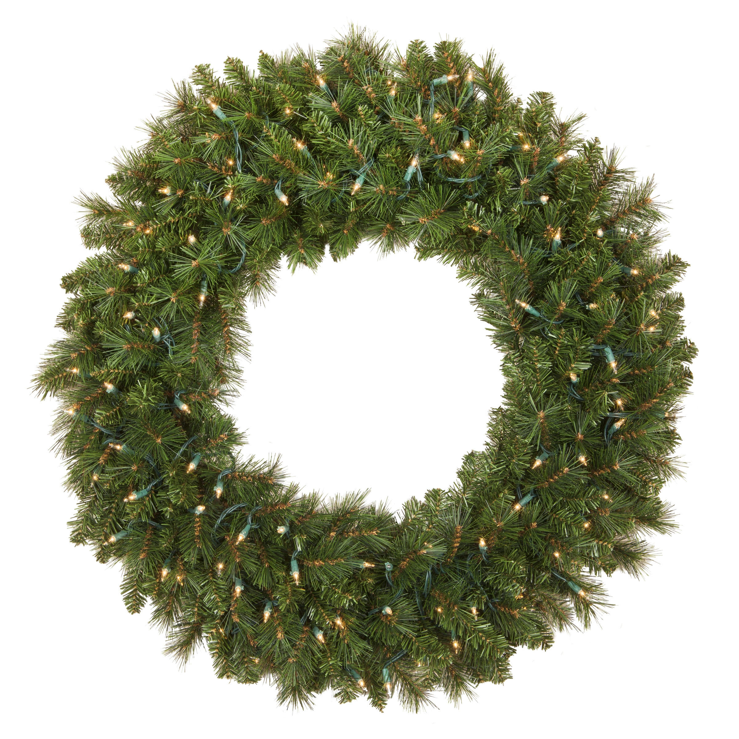 Prelit Brighton Fir Wreath