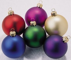 1.25" Ball Ornament - Assorted Finish