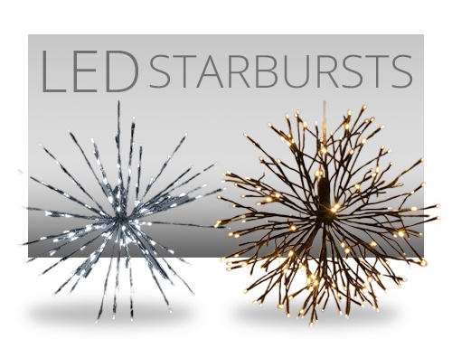 5' Halo Starburst with Garland